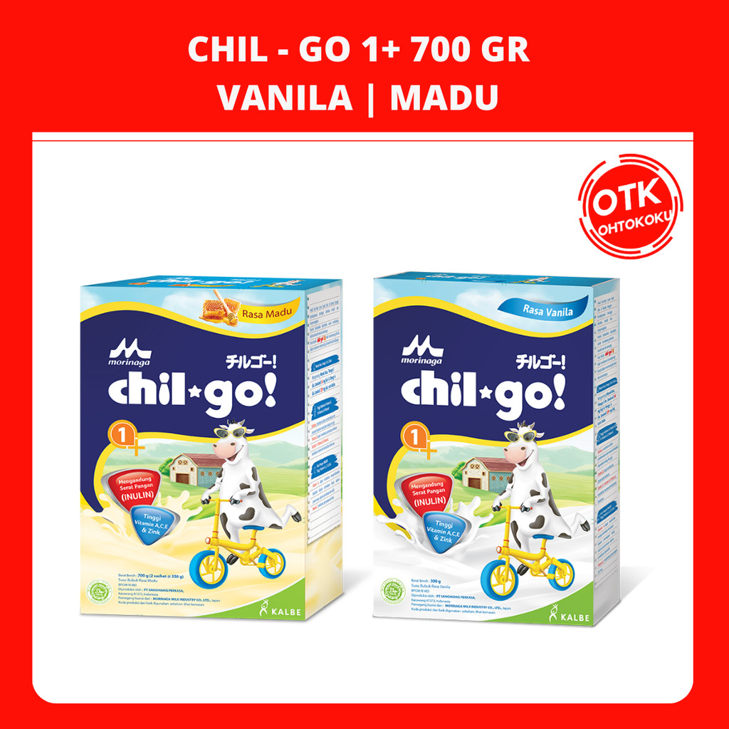 

Morinaga Chil Go Powder 1+ 700 Gr Susu Pertumbuhan Anak 1-3 Tahun