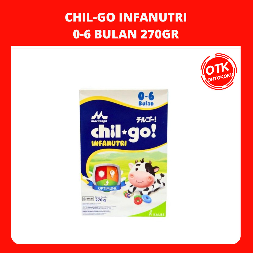 

Morinaga Chil Go Infanutri 270 Gr Susu Formula Bayi 0-6 Bulan