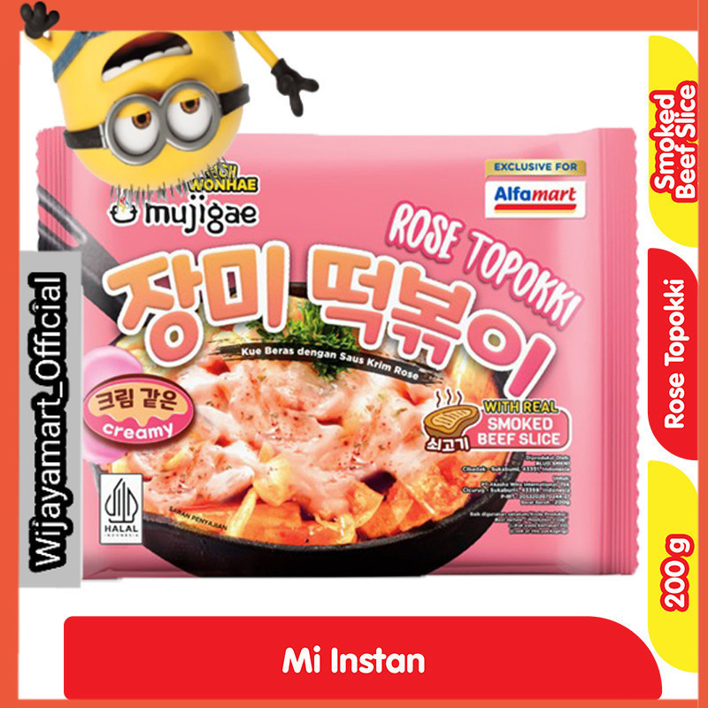 

Alfamart Mujigae Rose Topokki 200 g