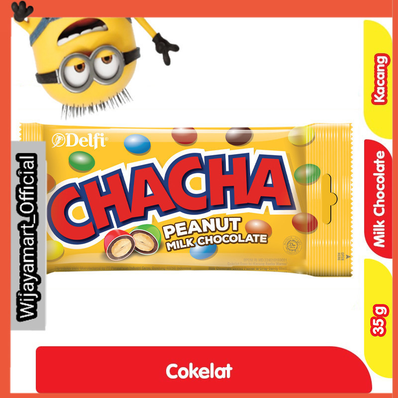 

Chacha Cokelat Susu Kacang 35 g