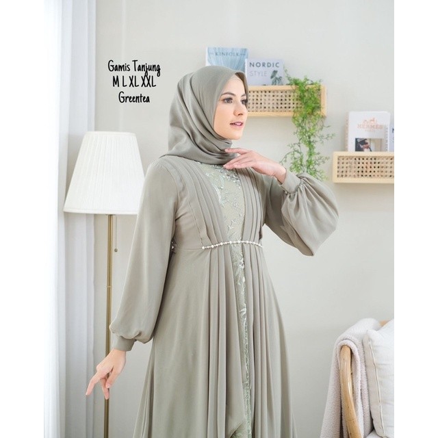 [Gamis Lebaran 2025 Terbaru] (COD) GAMIS CERUTY TANGAN BALON/ GAMIS/ GAMIS TERBARU/ GAMIS PESTA/ GAM
