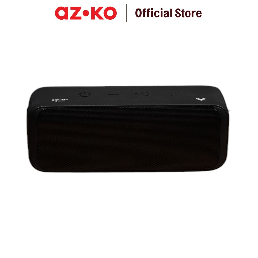 AZKO Sovox Speaker Bluetooth Waterproof - Hitam Perangkat Elektronik Spiker Audio Electronic