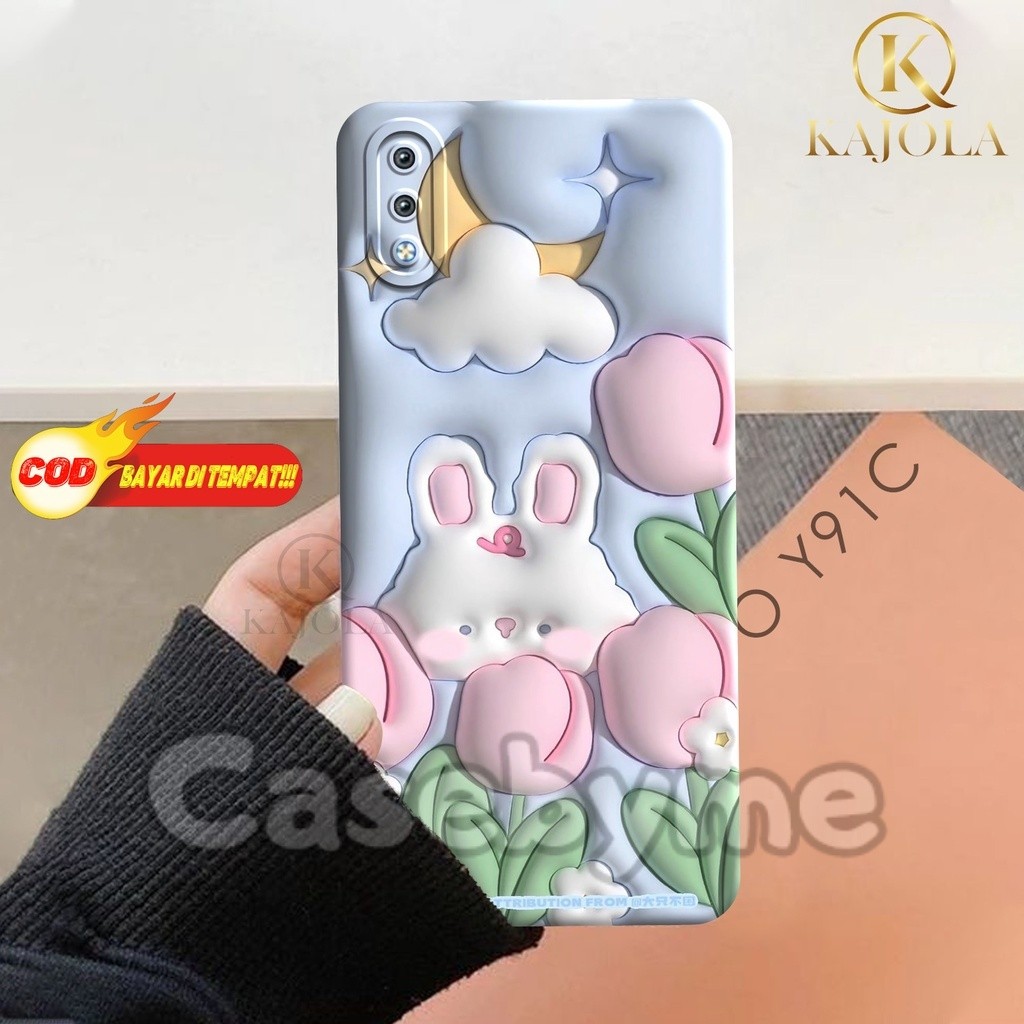 Case Hp Vivo Y91c / Y1s - Case Vivo 1820 - Casing Hp Vivo Y91c / Y1s - Silicon Hp - Cover Hp - Akses