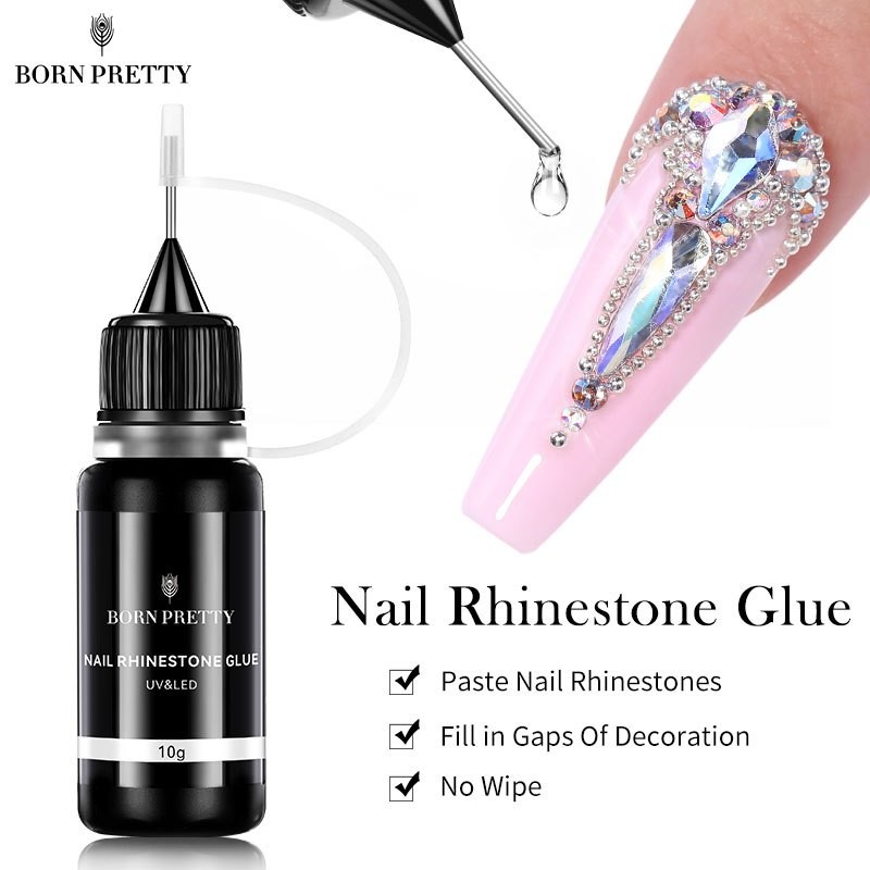 BUUBUU-BORN PRETTY NAIL RHINESTONE GLUE - LEM AKSESORIS NAIL ART - ACCESSORIES NAIL GLUE