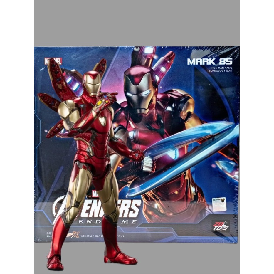 Action Figure ZD Toys Marvel Avengers IRON MAN Mark 85 MK LXXXV V.2