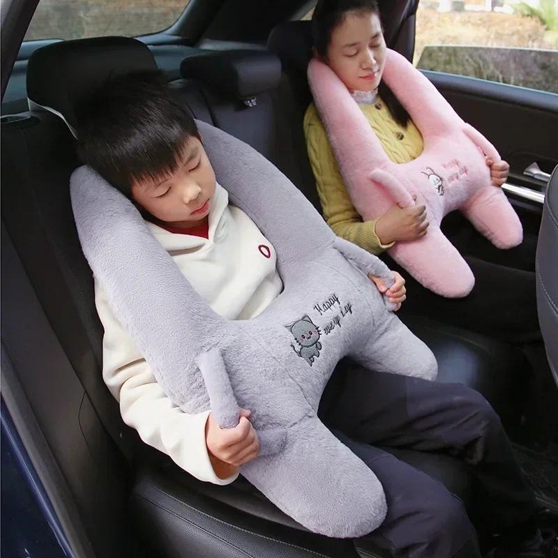 

Children's Car Headrests Car Sleeping Devices Car Seat Cushions Throw Pillows Adult Style Neck Protection Pillows Gadget