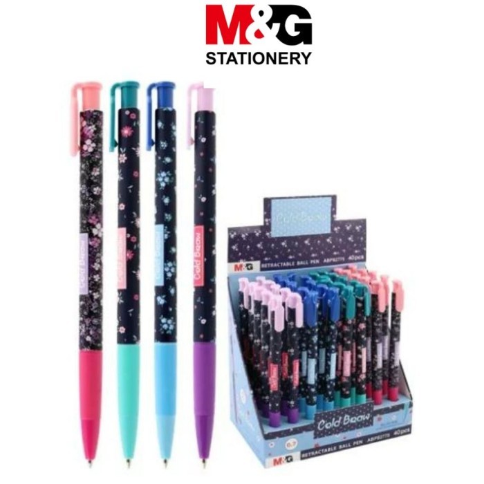 

Pulpen Cetek M&G Ballpaint Cold Braw ABP82775 Pen Tip 0.7 mm Tinta Biru - SATUAN - M&G, PULPEN COLD BRAW