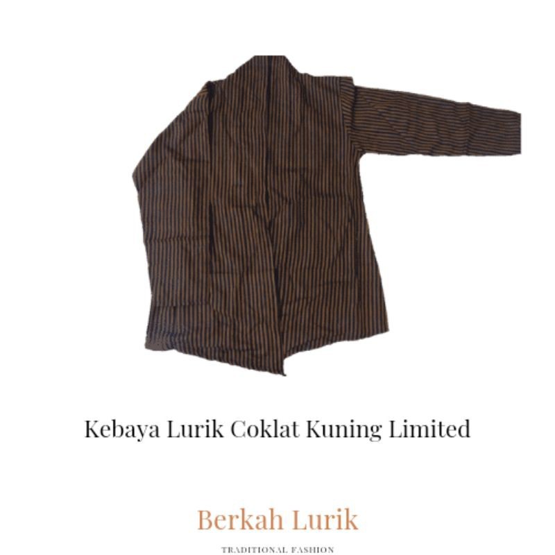 LURIK Baju Lurik Wanita Coklat Lir Lima-Lurik Wanita