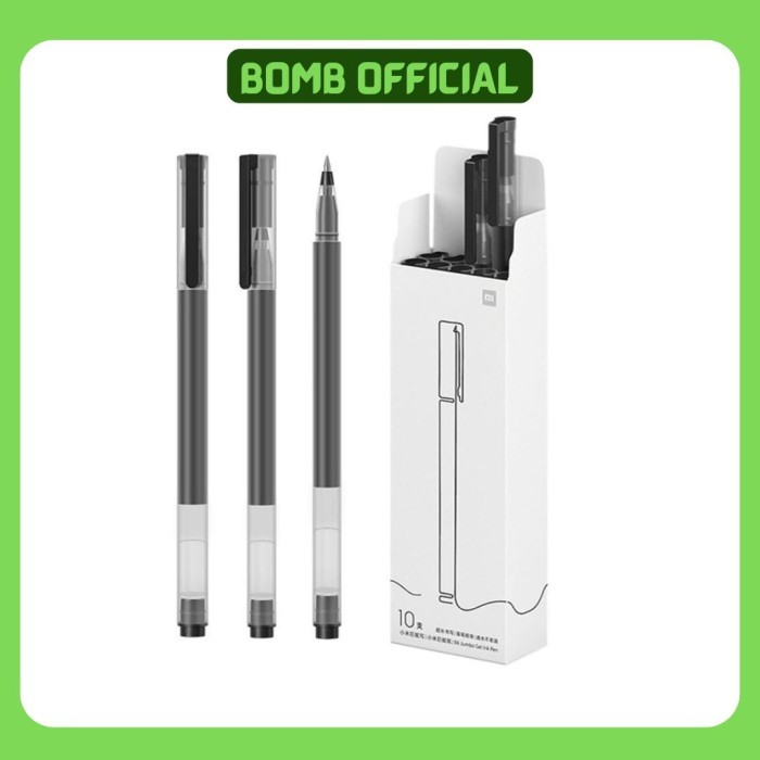 

Xiaomi Mi Jumbo Gel Ink Pen Pulpen Gel 0.5mm - RED 1 PACK