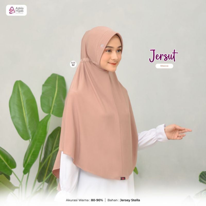 Hijab 2025 - Hijab
 Jersey Serut (JERSUT) Size XS - M Jersey I Jilbab Kerudung Instant Jersey Premiu