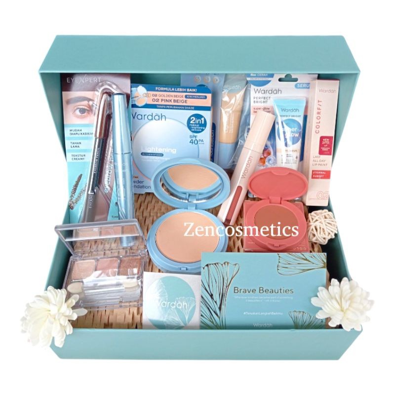 KAYDEN STORE Wardah Paket Make Up Lengkap/ Wardah Make up Komplit /Make Up Parsel