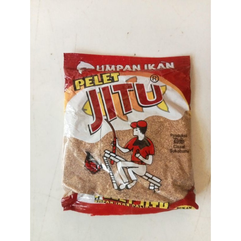 PELET JITU TOPI MERAH UMPAN MANCING PELET IKAN PRODUK CISAAT SUKABUMI - Romeesa