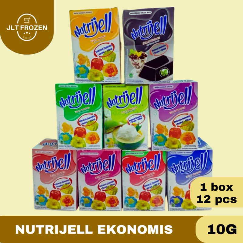 

Nutrijell Ekonomis BOX Nutrijell Jelly / Agar-Agar / Puding - 10g