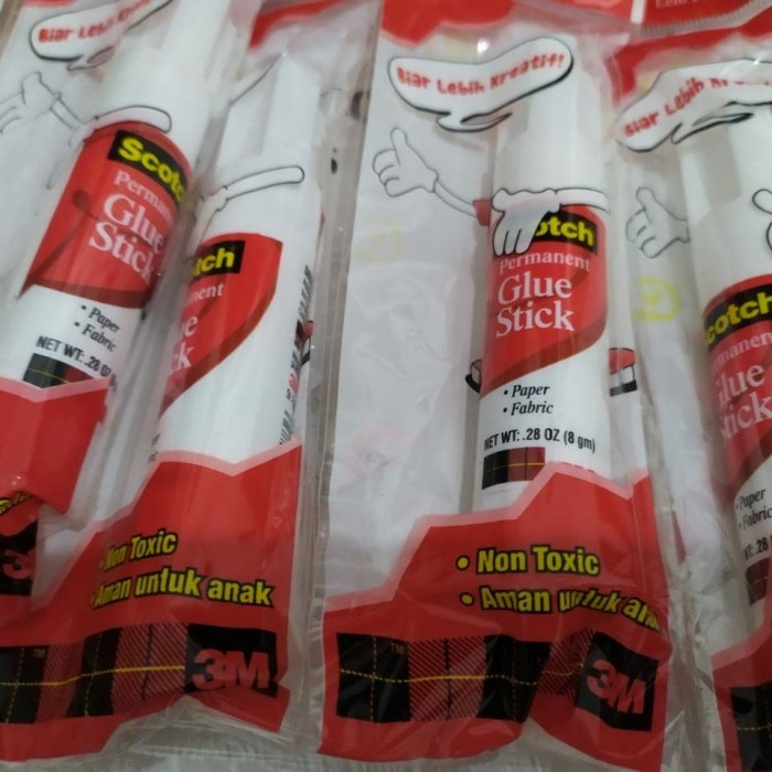 

Original 3M Glue Stick For Fabrik and Paper - Lem Glue Stick Scotch 3M -FN10