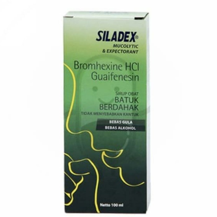 Siladex Mucolytic Expectorant 100ml/Siladex Hijau Batuk Berdahak