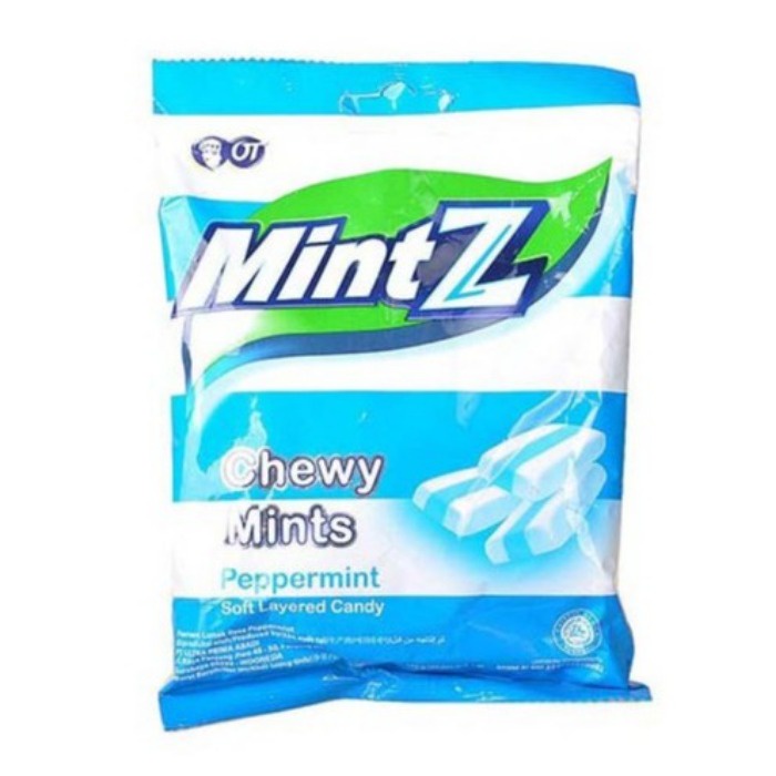 

PERMEN MINTZ CHEWY MINTS ISI 50 PCS PERMEN EMPUK PEPPERMINT