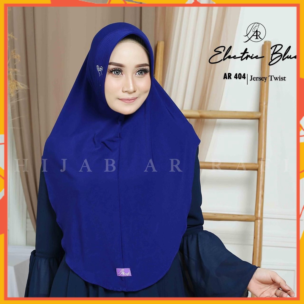 ARRAFI Hijab Instan Terbaru Bergo Kerudung Simpel AR 404
