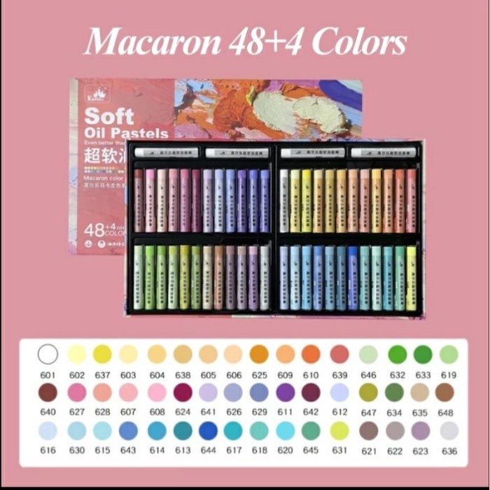 

[SL-0927] kuelox super soft oil pastel 48+4clr - macaron