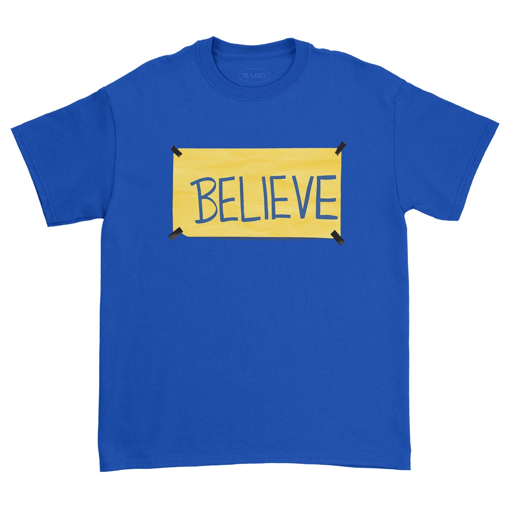 Kaos Ted Lasso "Believe" | TV Series | Movie T-shirt | Muvisin