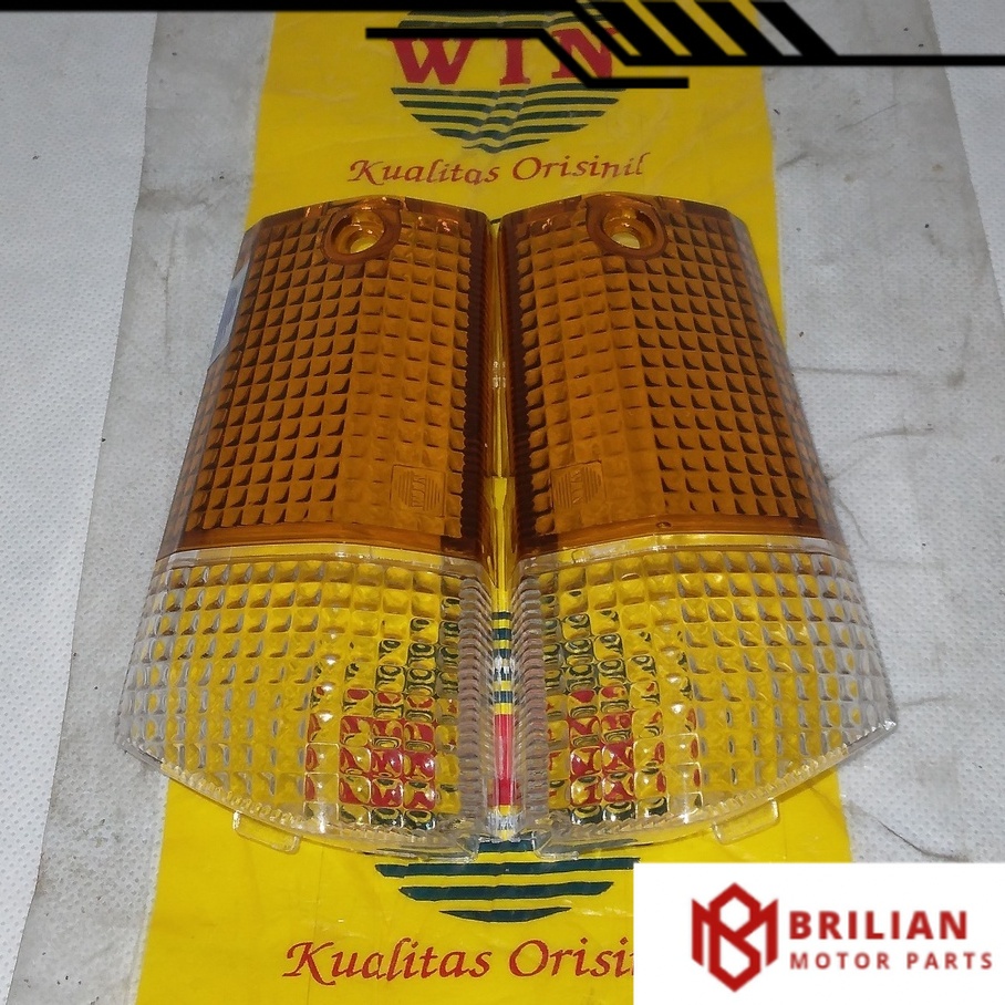 Mika Lampu Sen Depan Astrea Prima 1989 1990 1991 WIN | kaca riting sein depan kanan kiri motor honda