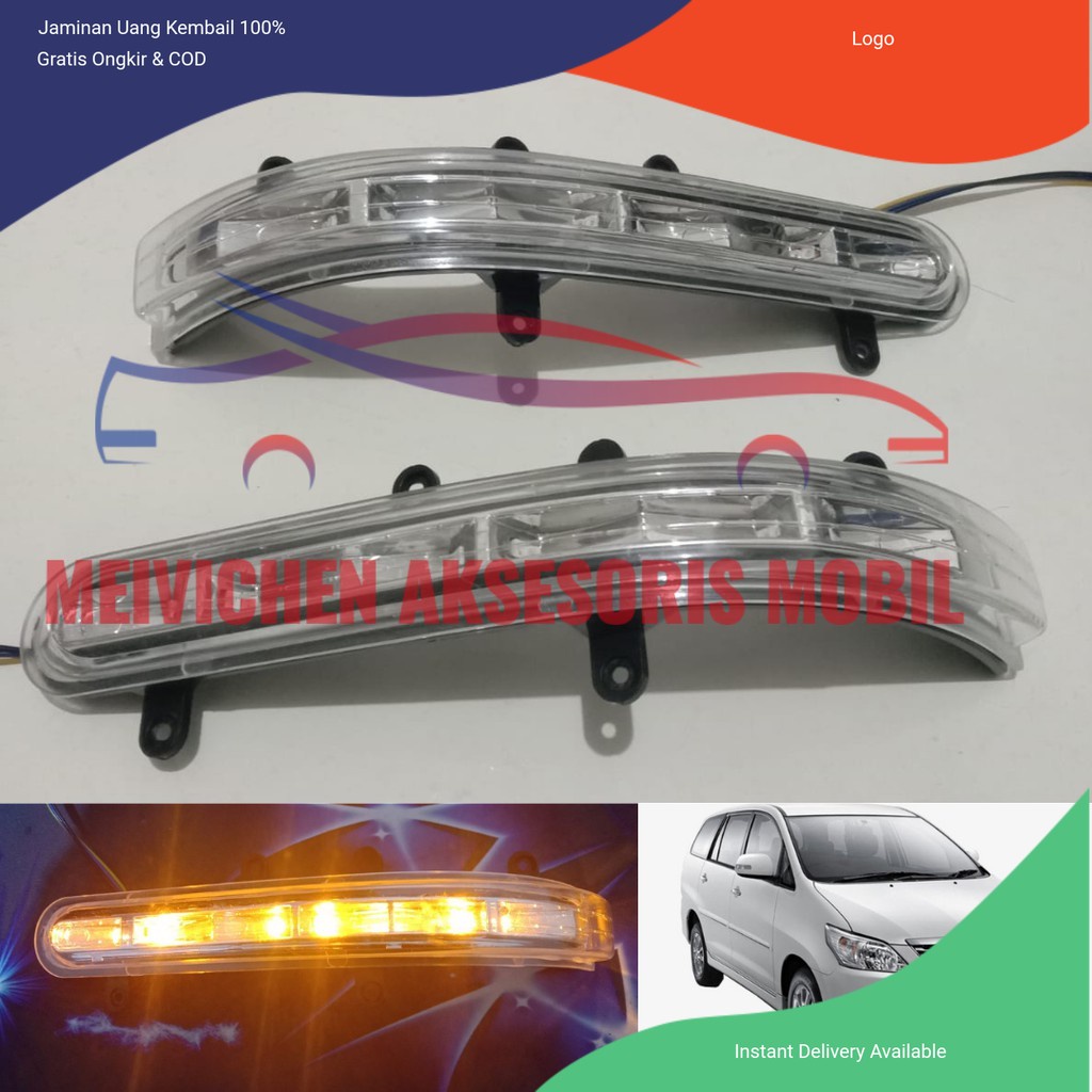 lampu sein spion grand innova 2012-2014 model original Aksesoris otomotif