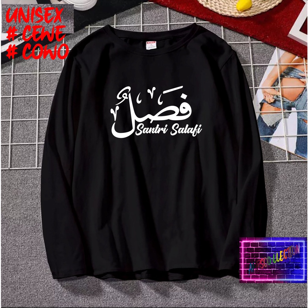 Indo 1 KAOS SANTRI SALAFI/KAOS TERLARIS KUALTAS TERJAMIN/KAOS PRIA DISTRO HIT/KAOS BANDUNG/KAOS KERE