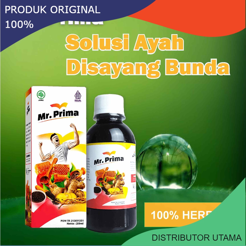 

Mr Prima Madu Herbal 100% Asli
