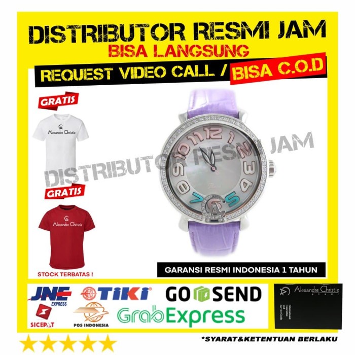jam tangan ac ladies ac2391 ac 2391 ac2391lh brand new garansi resmi