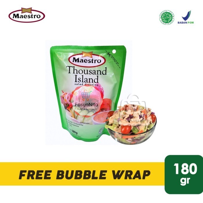 

Maestro Thousand Island ( Pouch 180 gr) - FasyAnita Mart Denpasar