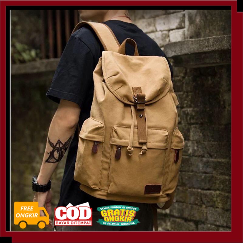 ANAK REMAJA DEWASA TAS BAHAN KUAT TERMURAH /BEST SELLER RANSEL PRIA GUxxI DIMANNE PARASUT 52333 IMPO