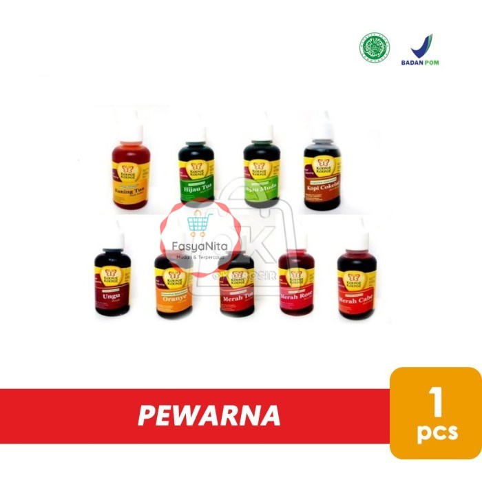 

PEWARNA MAKANAN KOEPOE / KUPU 30 ML - Kuning Muda - FasyAnita Mart Denpasar