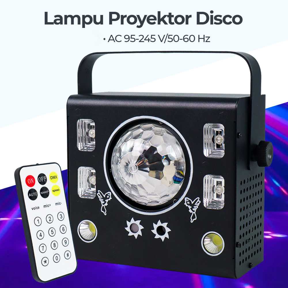 Lampu Proyektor Disco Waterproof IP20 DMX 50W 245V - AL050