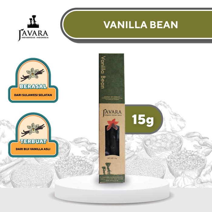 Promo Termurah [ Best Seller ] Javara - Vanilla Bean 15g
