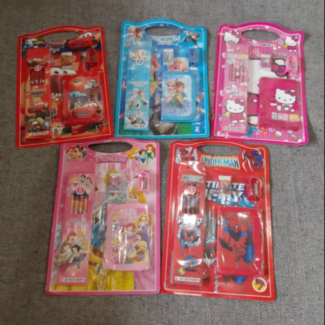 

Study set 885 CARS HELLO KITTY FROZEN PRINCESS SPIDERMAN