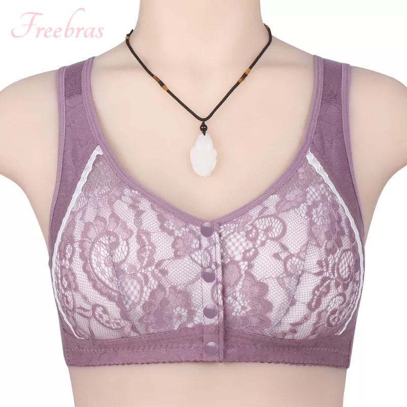 Freebras Sisipan Rompi Renda Wanita Tanpa Kawat Bra Sexy Pakain Dalam Push Up Bh Seamless Bra Seksi 