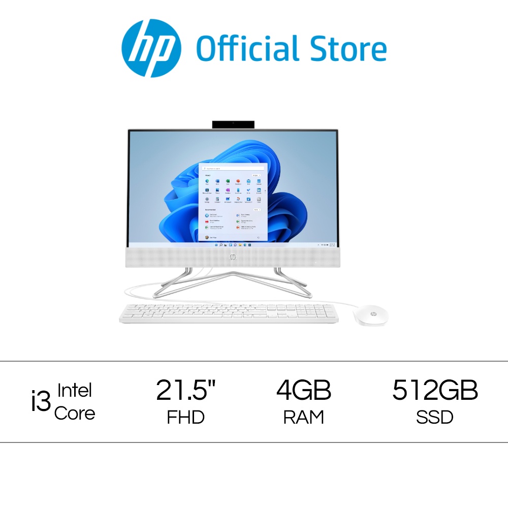 TEST LISTING ONLYHP All-in-One 22-dd2010d Desktop PC/21.5"/Core i3/4GB/512GB/