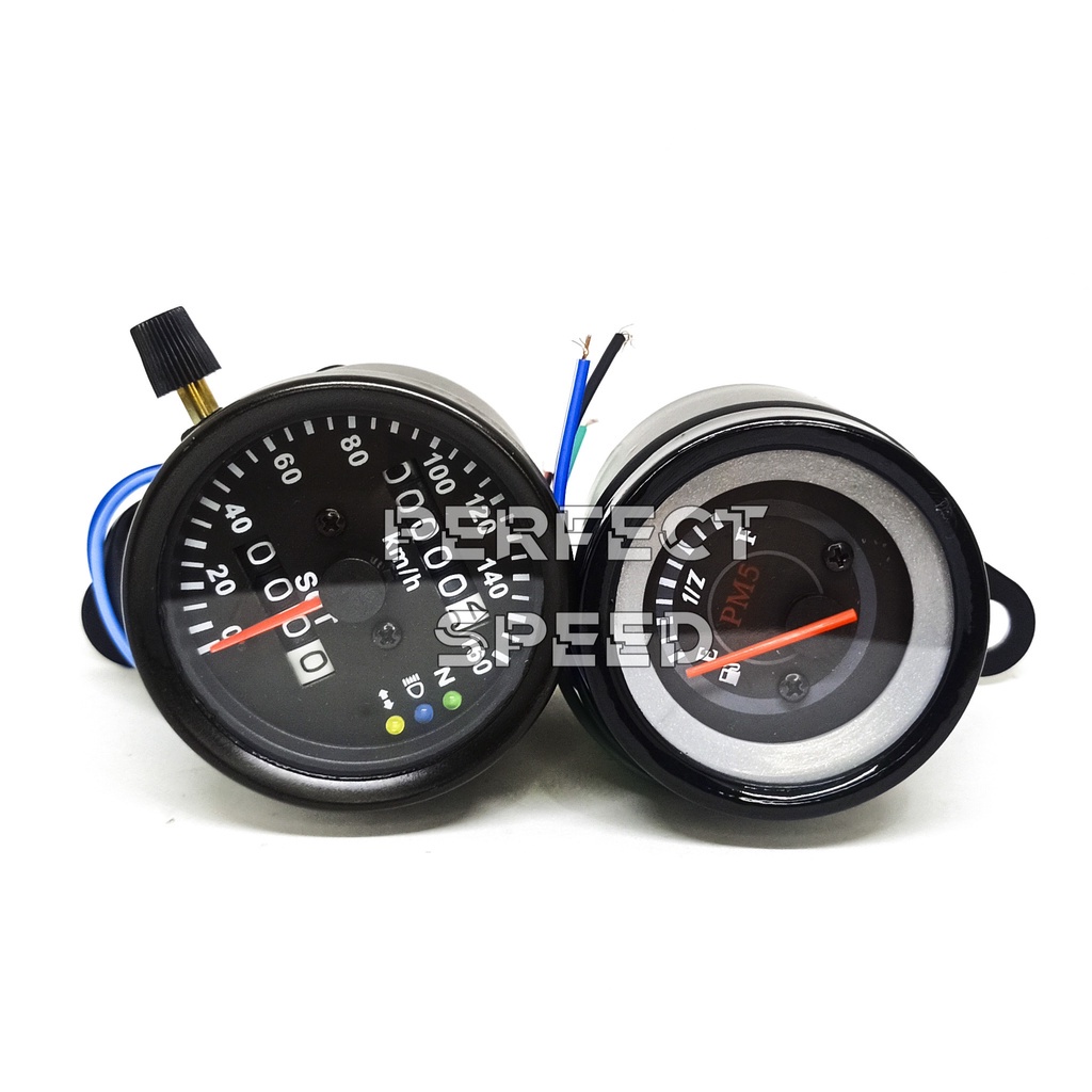 [ PAKET ] FUEL METER + SPEEDOMETER VARIASI BLACK UNIVERSAL