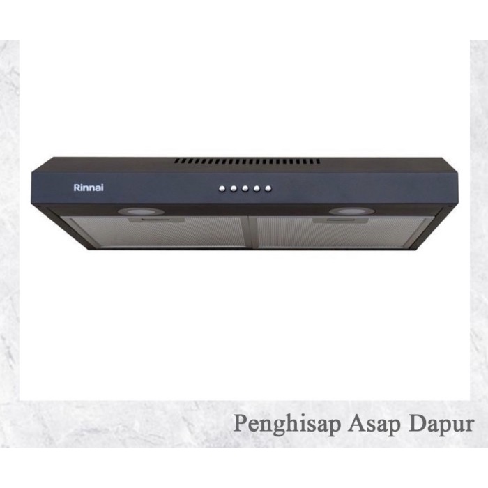 cooker hood rinnai RH 126 B/ penghisap asap Rinnai 60 cm