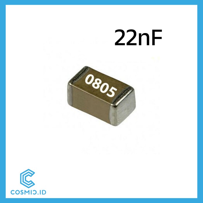 Capacitor 22nF 22 nF 0805 Kapasitor nanoFarad SMD