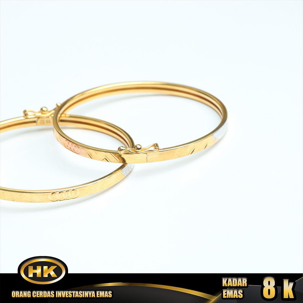 HK Mustika Gold - Gelang Emas 8K - Type 384 ANAK