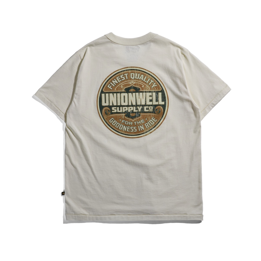 Unionwell T-shirt Union Medallion Off White