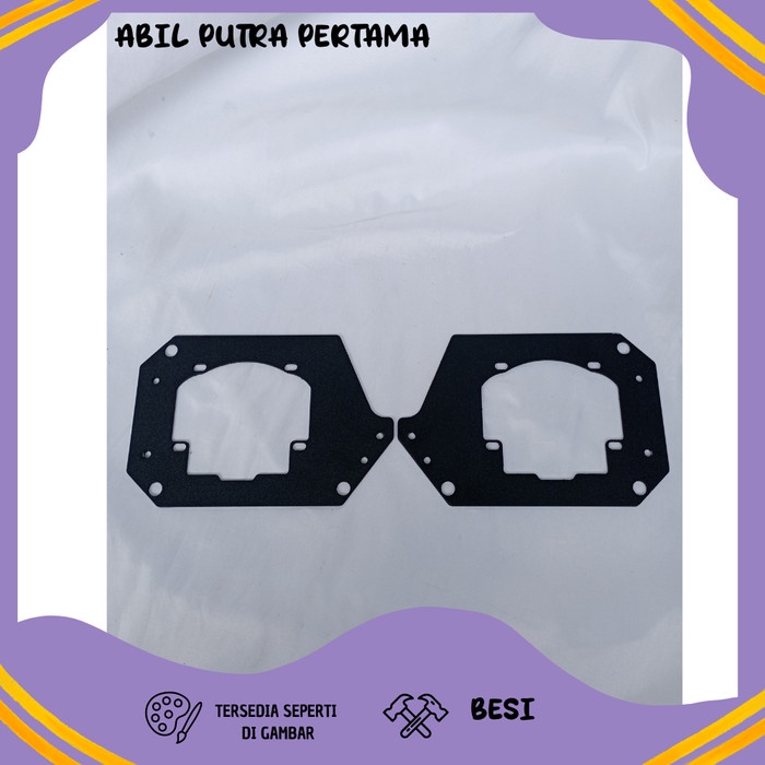 Bracket Projie Lampu Biled Aes 2.5 Inch R25 Old Untuk Motor R25 Lama