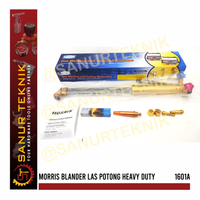 MORRIS 1601A Cutting Torch Torches / Blander Las Potong HEAVY DUTY
