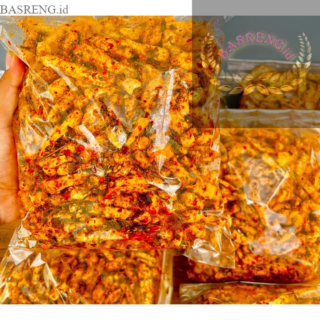 

( BASRENG.id ) Basreng pedas daun jeruk viral basreng bumbu melimpah 1 kg Bumbu melimpah