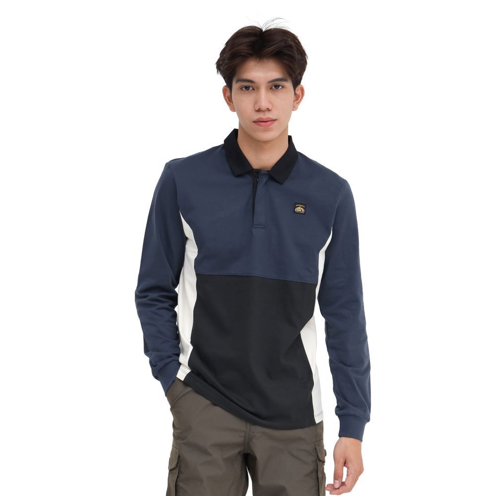 EIGER KAOS POLO LENGAN PANJANG HABEMA POLOSHIRT