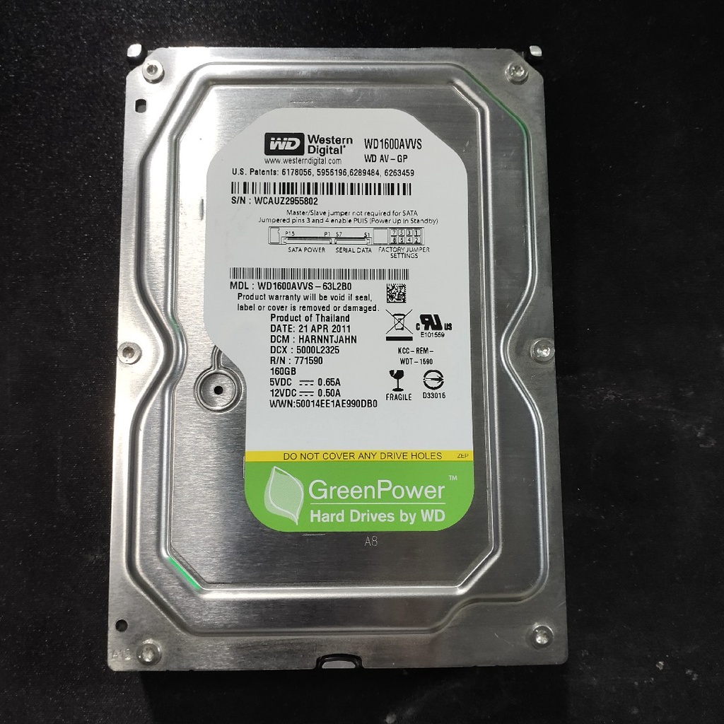 Harddisk Internal 160GB HDD Hardisk Seagate WD