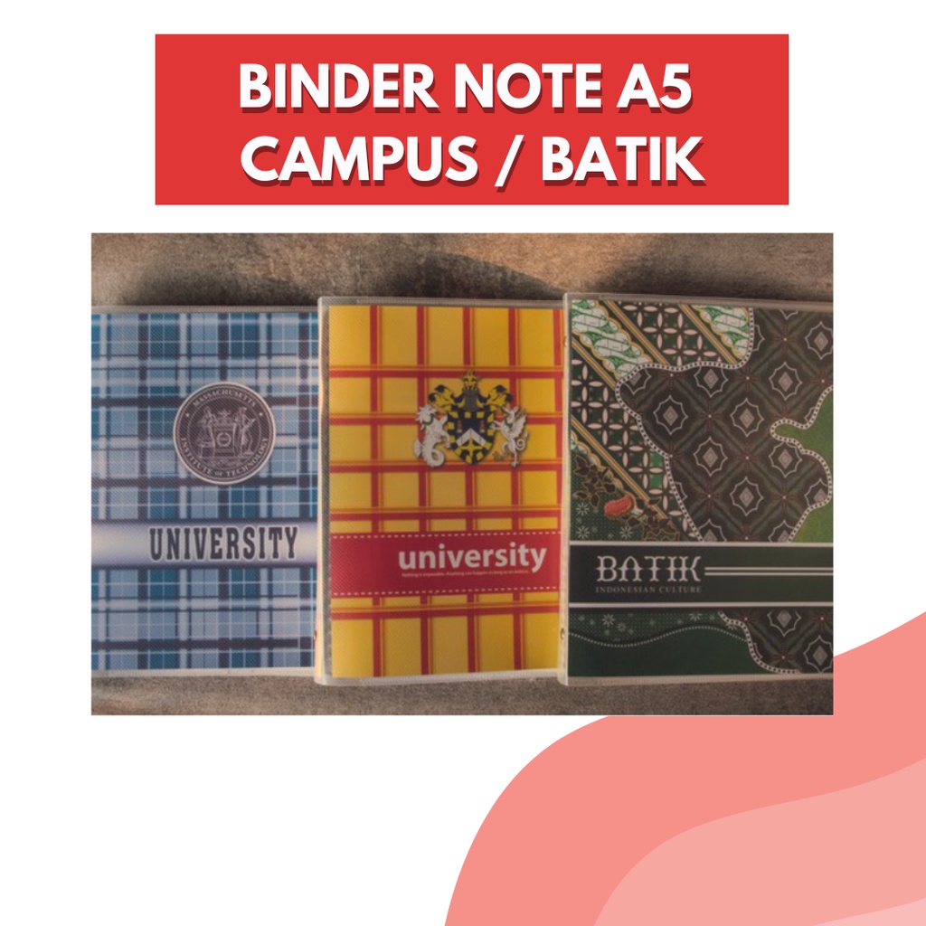 

BINDER Note A5 CAMPUS / BATIK