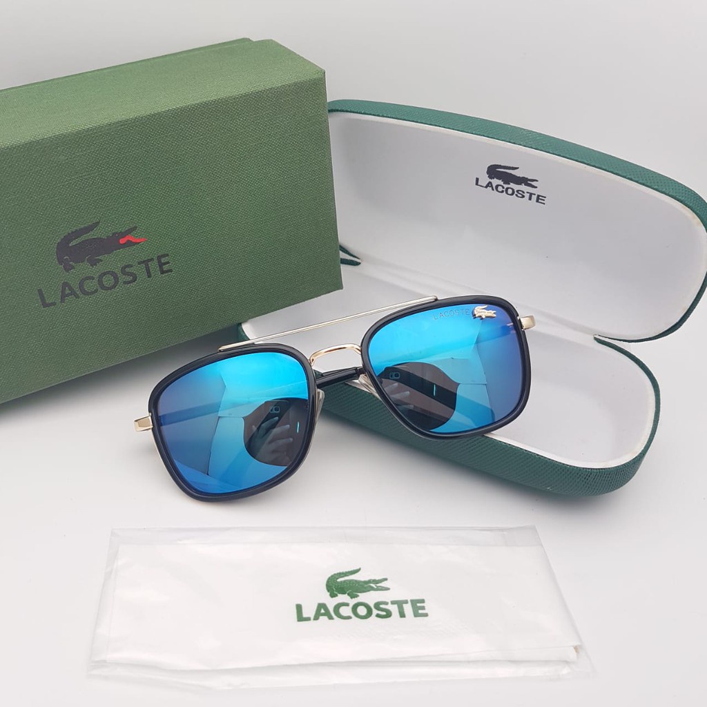 Kacamata Pria & Wanita / Lacoste MH738 + Box Resleting / Full Shet + Hard Case & Cleaner