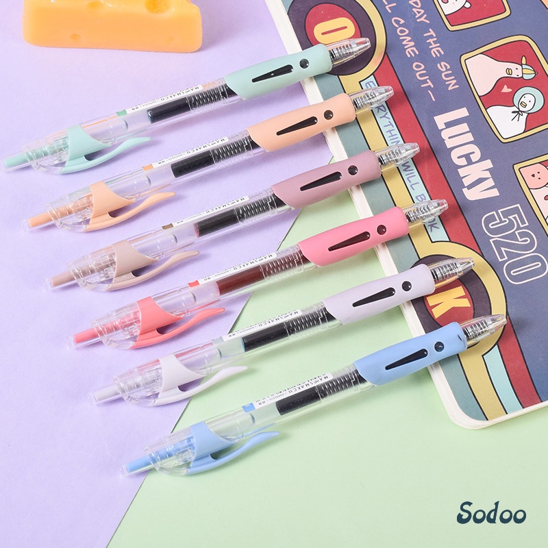 

Kepala peluru klasik pena pena netral pena alat tulis siswa sederhana - SO