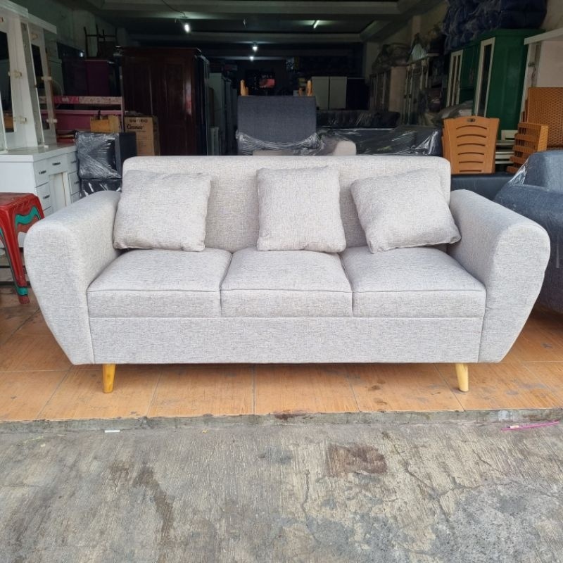Sofa Retro Minimalis 3 Seater Sofa Tamu Minimalis Sofa Retro